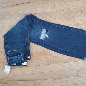 Good American Jeans, size 2, dark wash